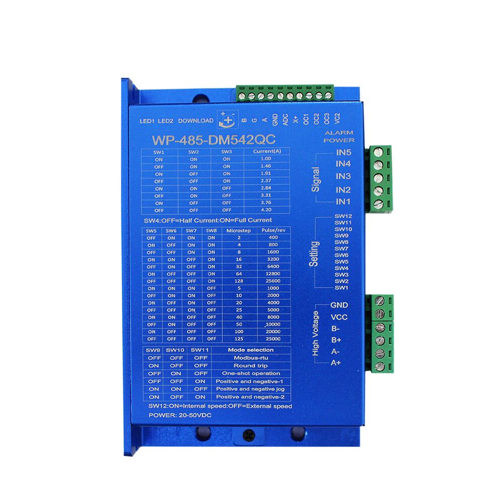 一體化步進電機驅動控制器 單軸 WP-485-DM542QC